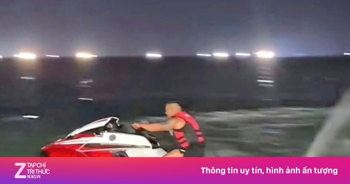 TikToker Đắk Lắk bị Công an mời làm việc vì lái môtô nước ở bãi tắm cấm Nha Trang