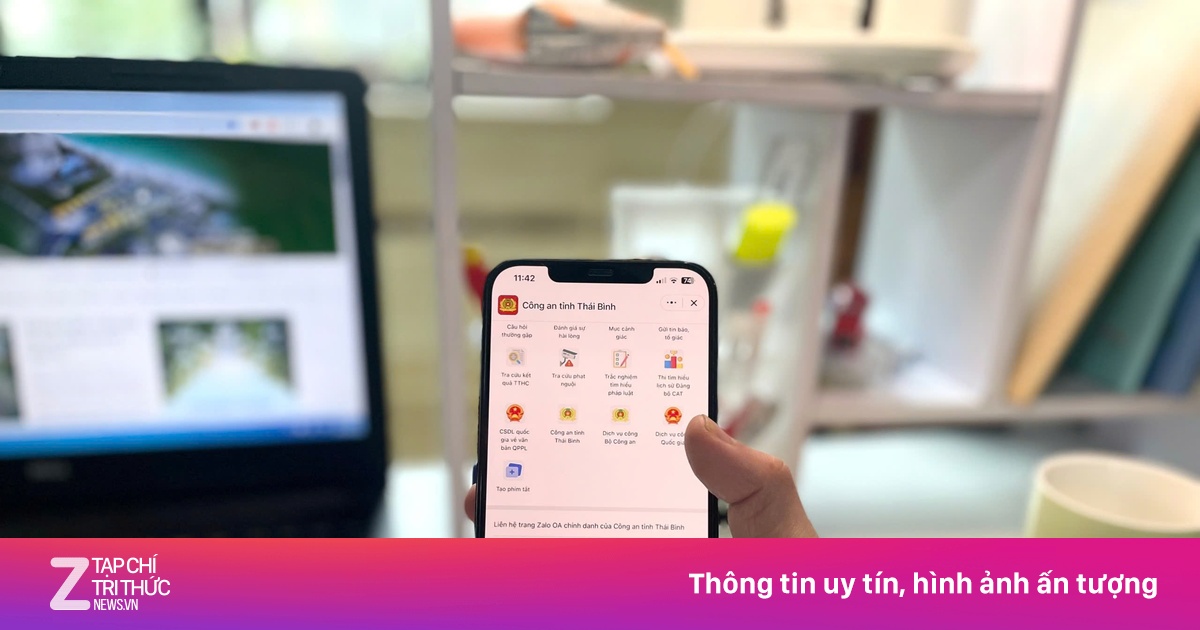 Công an tỉnh Thái Bình ra mắt Zalo Mini App, đồng hành cùng người dân