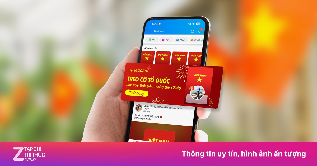 Chiến dịch 'Tự hào Việt Nam' trên Zalo lập kỷ lục 5 triệu người dùng