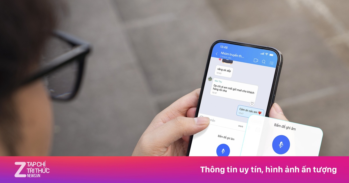 Zalo tháng 7: Chuyển khoản trong tin nhắn, soạn văn bản bằng giọng nói