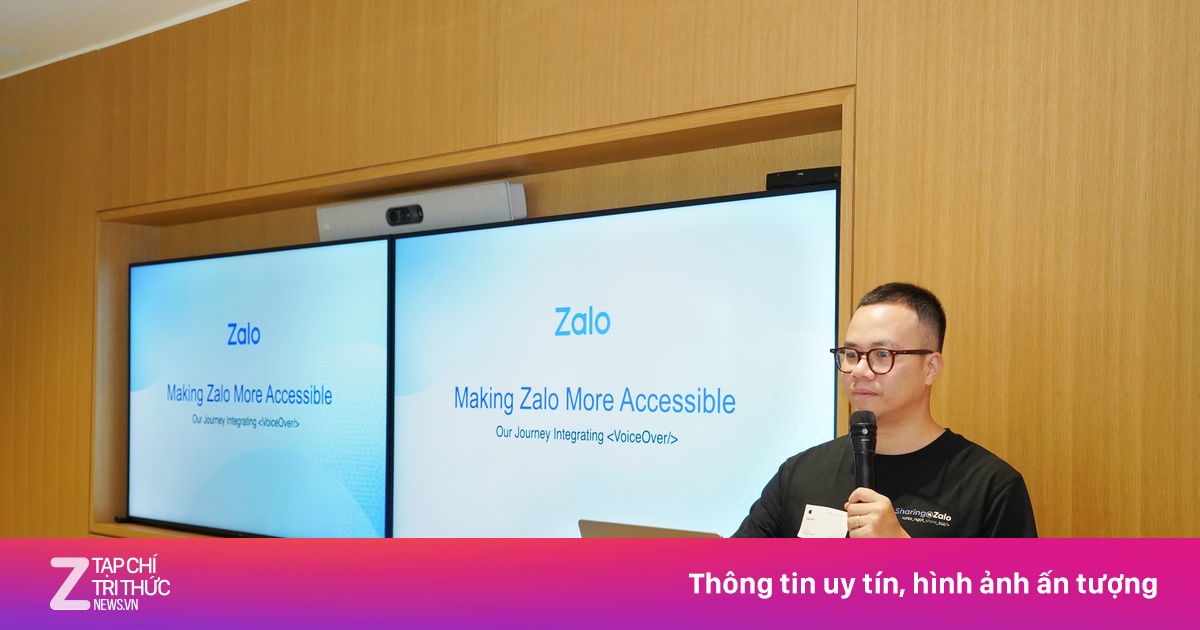Zalo trình bày công nghệ hỗ trợ người khiếm thị tại Singapore