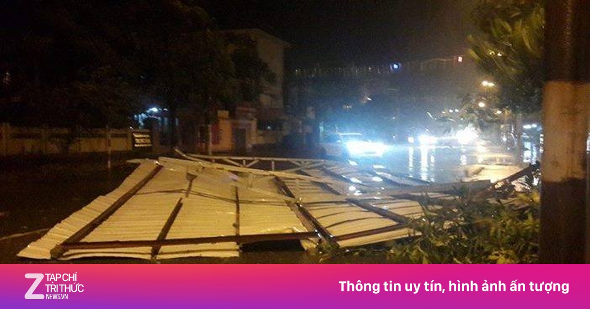 VTV: Nhà sập trong bão Kalmaegi - Xã hội - ZNEWS.VN