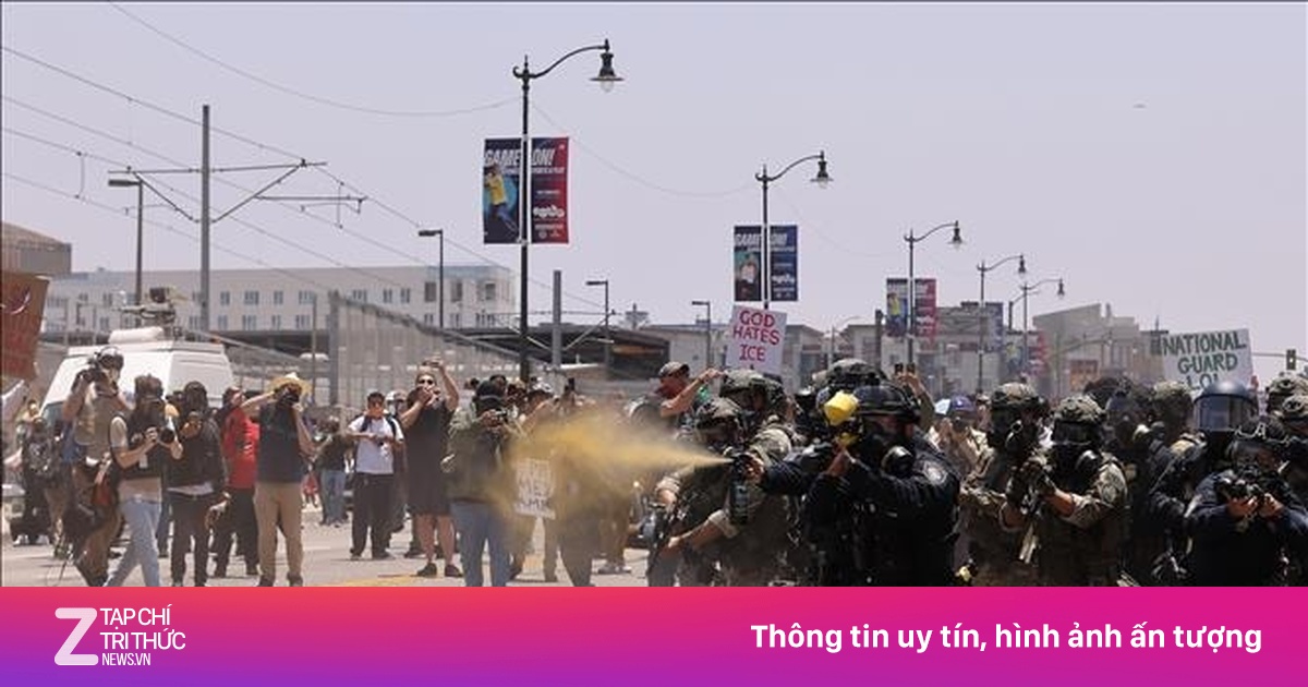 Trung tâm Los Angeles bị giới nghiêm giữa làn sóng biểu tình tăng cao