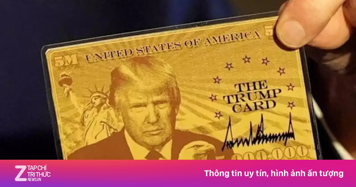 Hơn 70.000 người 'xếp hàng' mua thẻ vàng 5 triệu USD của ông Trump
