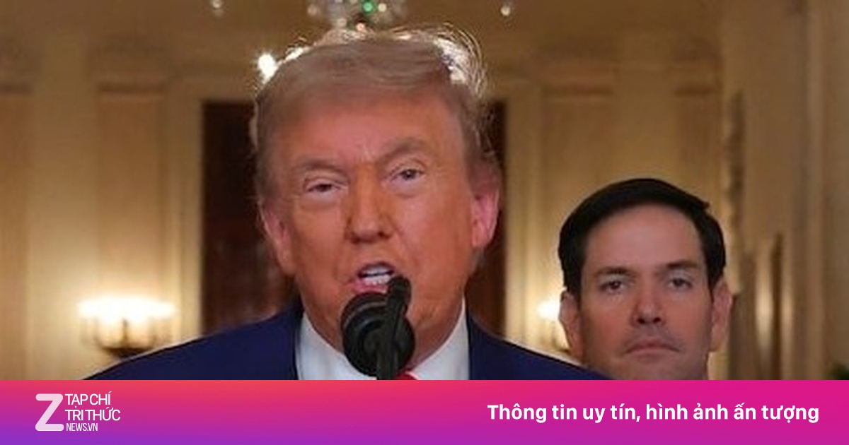 Tổng thống Trump nói gì sau khi không kích 3 cơ sở hạt nhân Iran