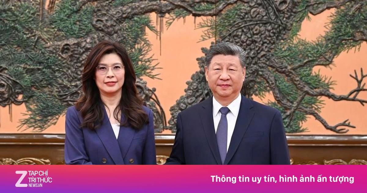 Ông Tập Cận Bình gặp lãnh đạo Quốc dân đảng Đài Loan: Nhấn mạnh hòa bình xuyên eo biển