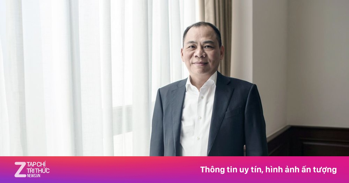 Tỷ phú Phạm Nhật Vượng sắp lọt top 10 giàu nhất châu Á