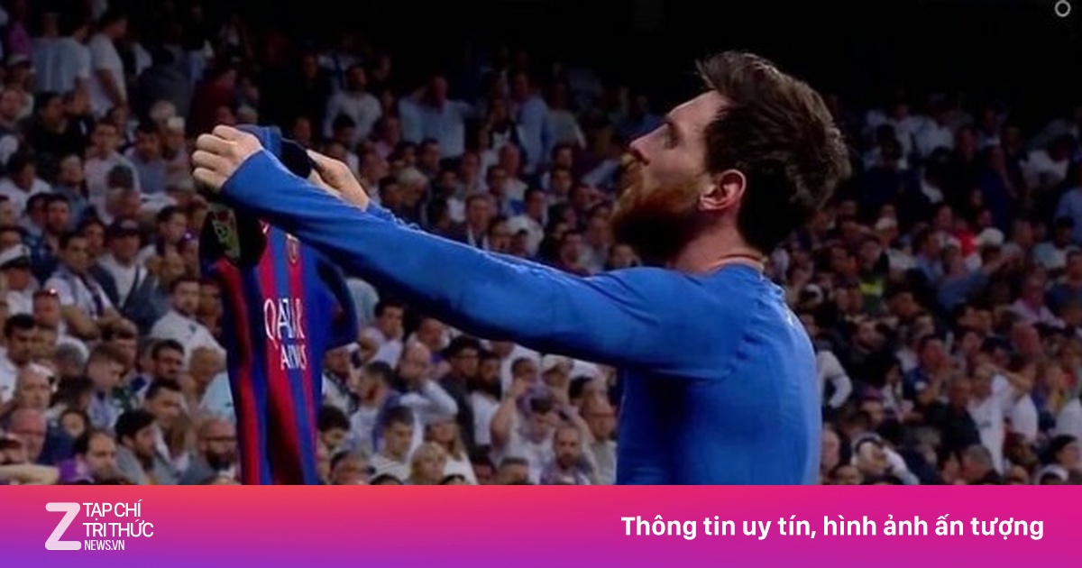 Messi làm CĐV Real chết lặng bằng màn ăn mừng đặc biệt - Thể thao Thế ...