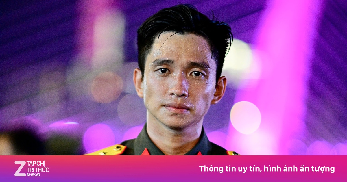 Khoảnh khắc 'tuyệt đối điện ảnh' của chiến sĩ Lê Hoàng Hiệp