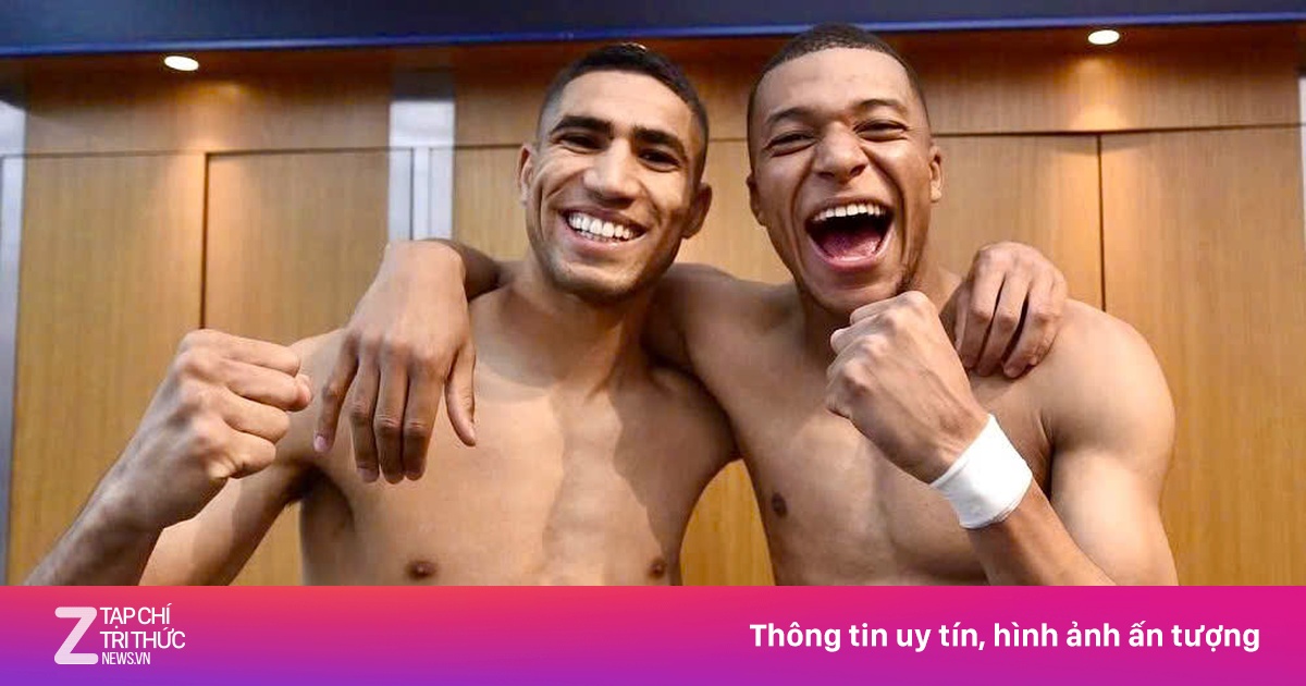 Thân hình lý tưởng của Achraf Hakimi