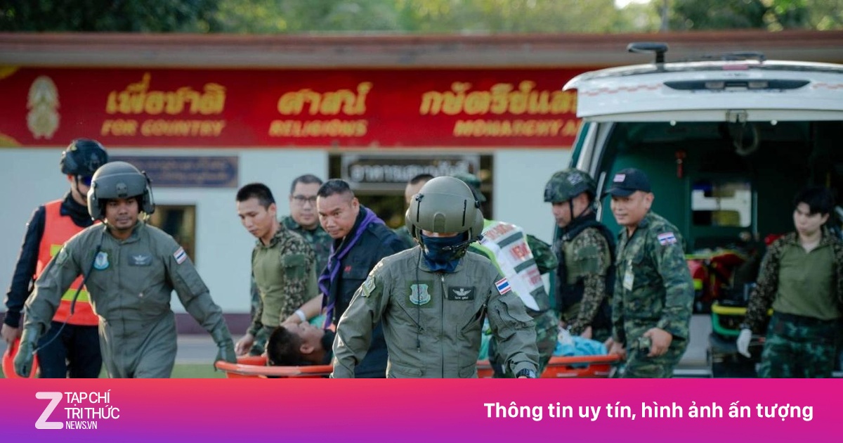 Binh sỹ Thái Lan và Campuchia lại đấu súng