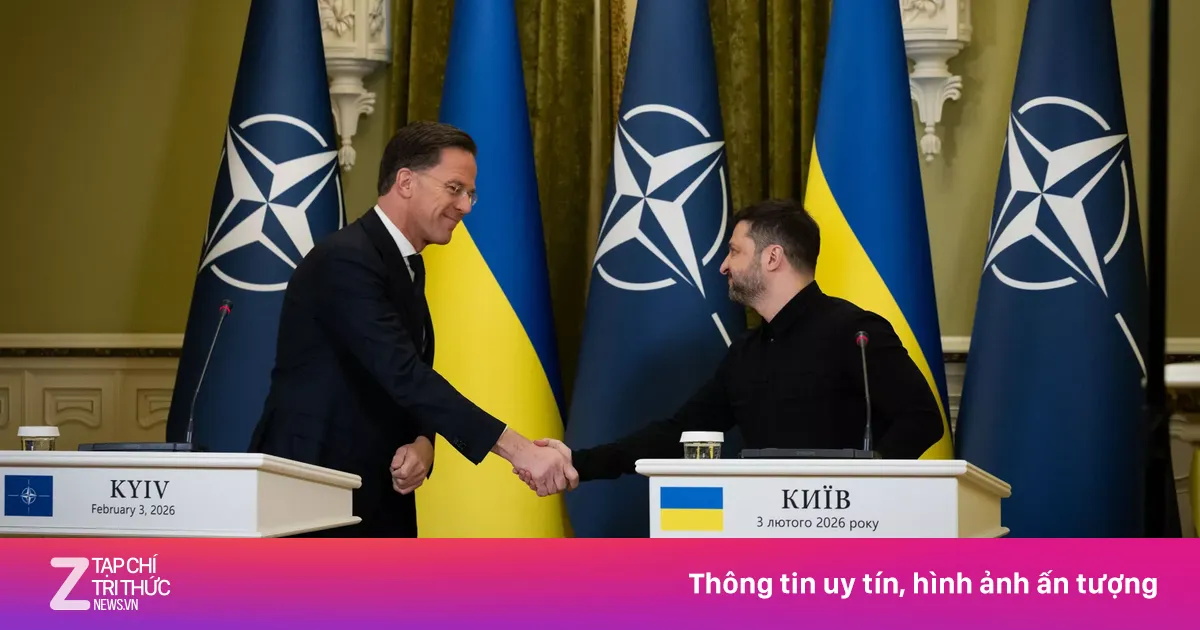 Tổng thư ký NATO công bố kế hoạch hậu chiến trước Quốc hội Ukraine