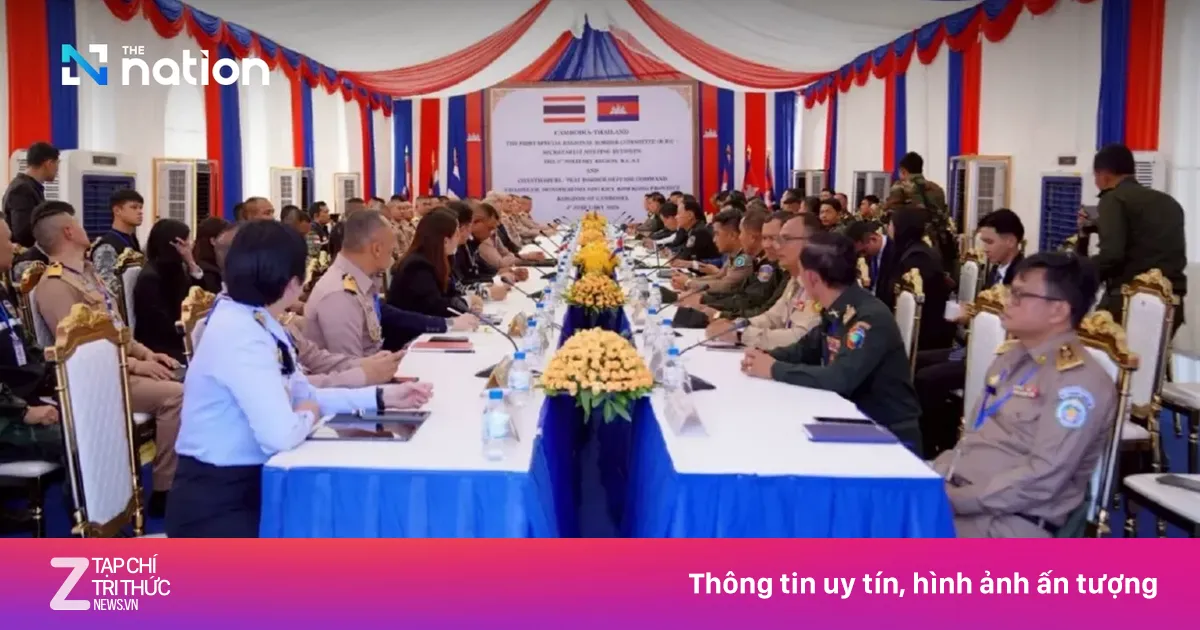 Đàm phán biên giới Thái Lan-Campuchia bế tắc vì bất đồng về phân định