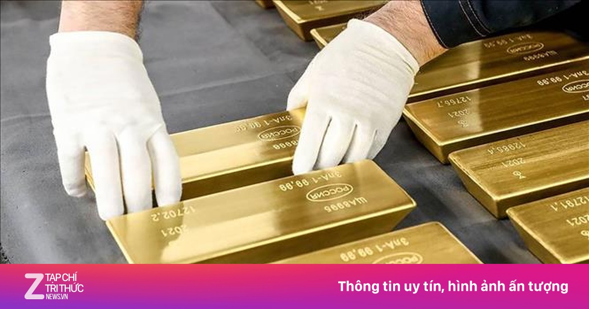 Dự trữ vàng của Nga lần đầu tiên vượt ngưỡng lịch sử 400 tỷ USD