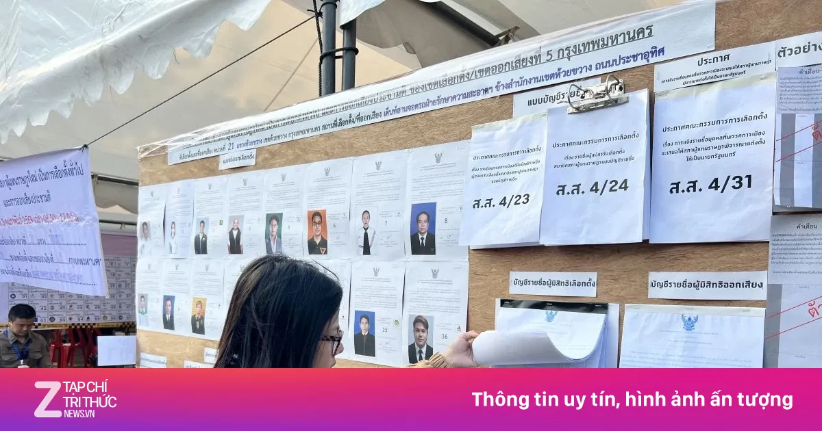 Đảng của Thủ tướng Thái Lan giành chiến thắng cách biệt