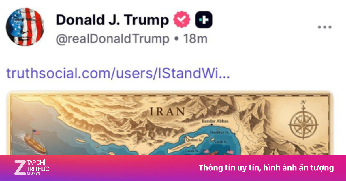 Ông Trump đổi tên Hormuz thành ‘eo biển Trump’, giá dầu vượt 125 USD