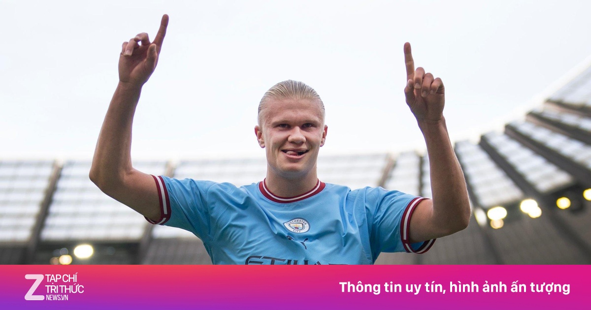 Haaland ăn mừng thất bại lịch sử của MU