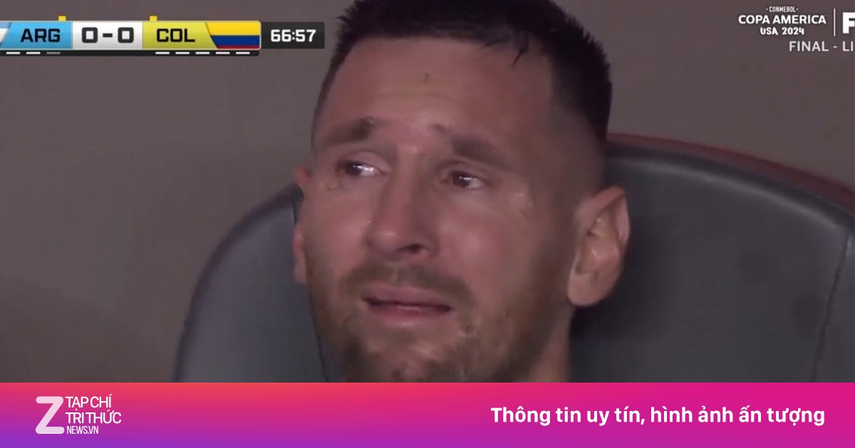 Khoảnh khắc Messi khóc như đứa trẻ | Znews.vn