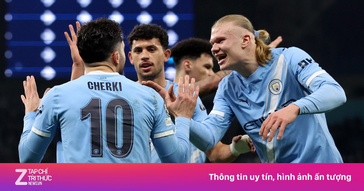 Man City giành vé vào vòng 1/8 Champions League nghẹt thở