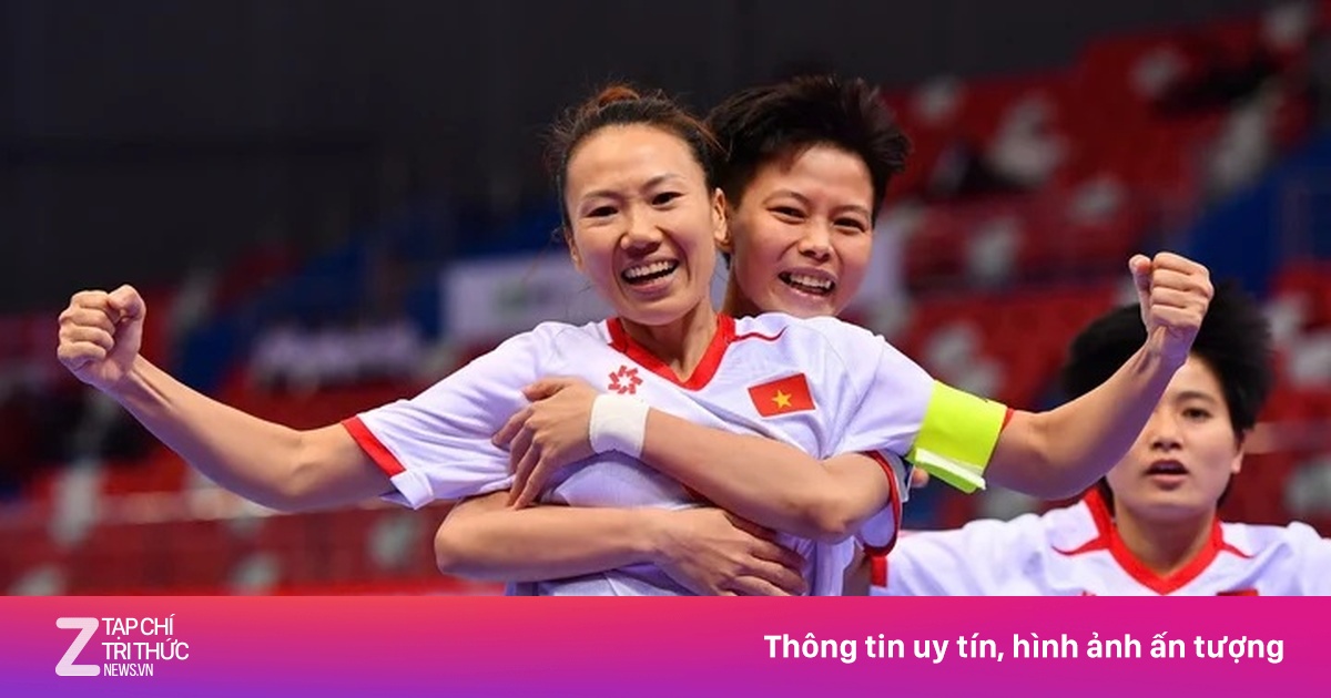 Tuyển futsal nữ Việt Nam vào tứ kết châu Á