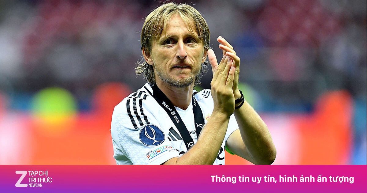 Hành động đẹp của Modric