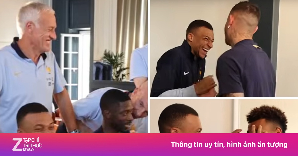 Phản ứng của Mbappe khi tái ngộ dàn sao PSG