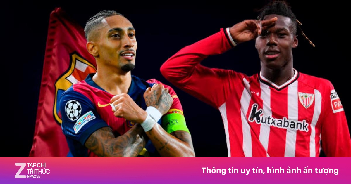 Phản ứng của Raphinha khi Barca đón Williams