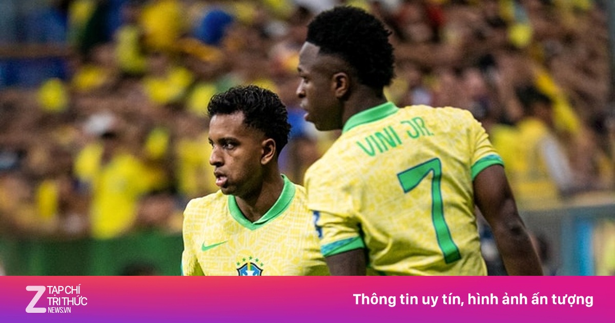 Rodrygo trở lại tuyển Brazil, Neymar bị gạch tên