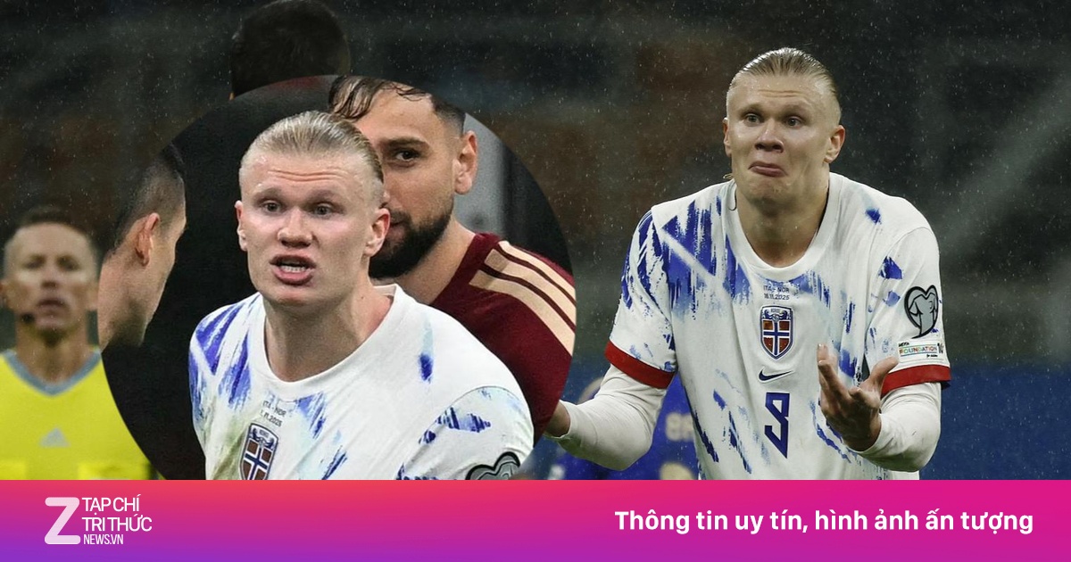 Donnarumma lao vào can Haaland xô xát