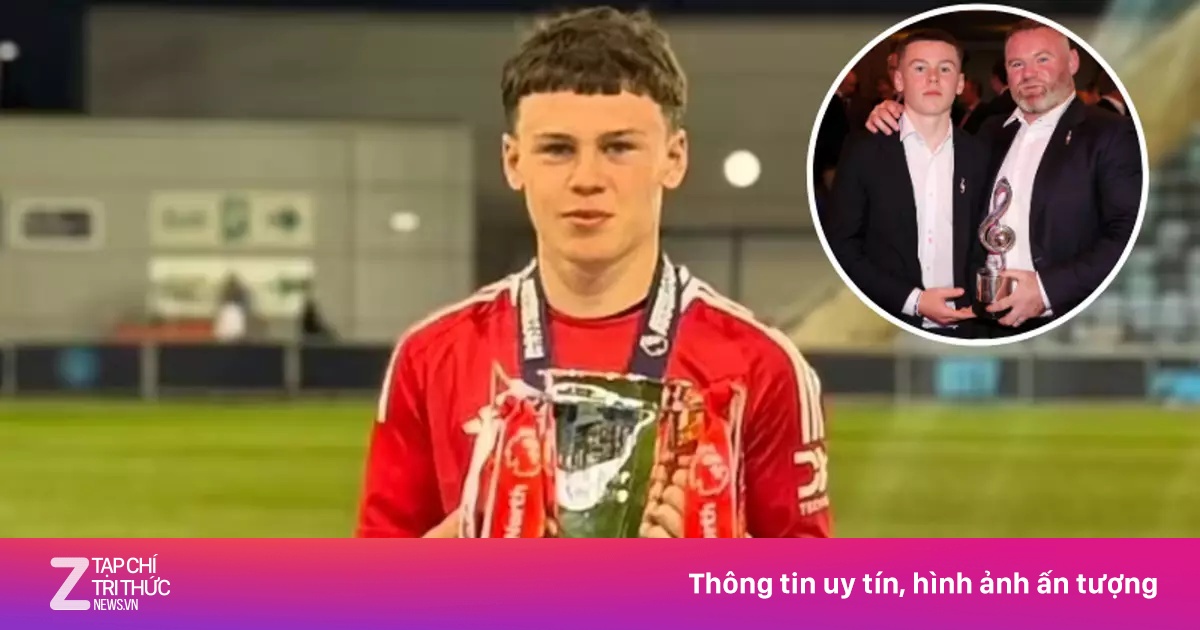 Kai Rooney tỏa sáng rực rỡ, ghi 3 bàn và 2 kiến tạo trong một ngày tại học viện MU