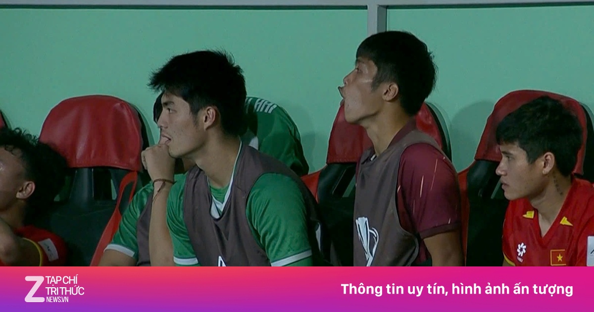 Khoảnh khắc gây sốt của cầu thủ U23 Việt Nam