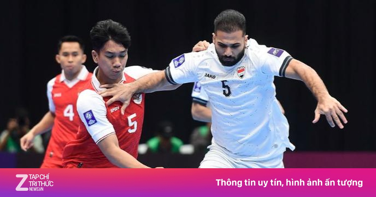 Futsal Việt Nam gặp Indonesia ở tứ kết giải châu Á