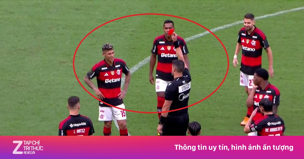 Thẻ đỏ lạ đời nhất thế giới ở trận ra mắt của Paqueta