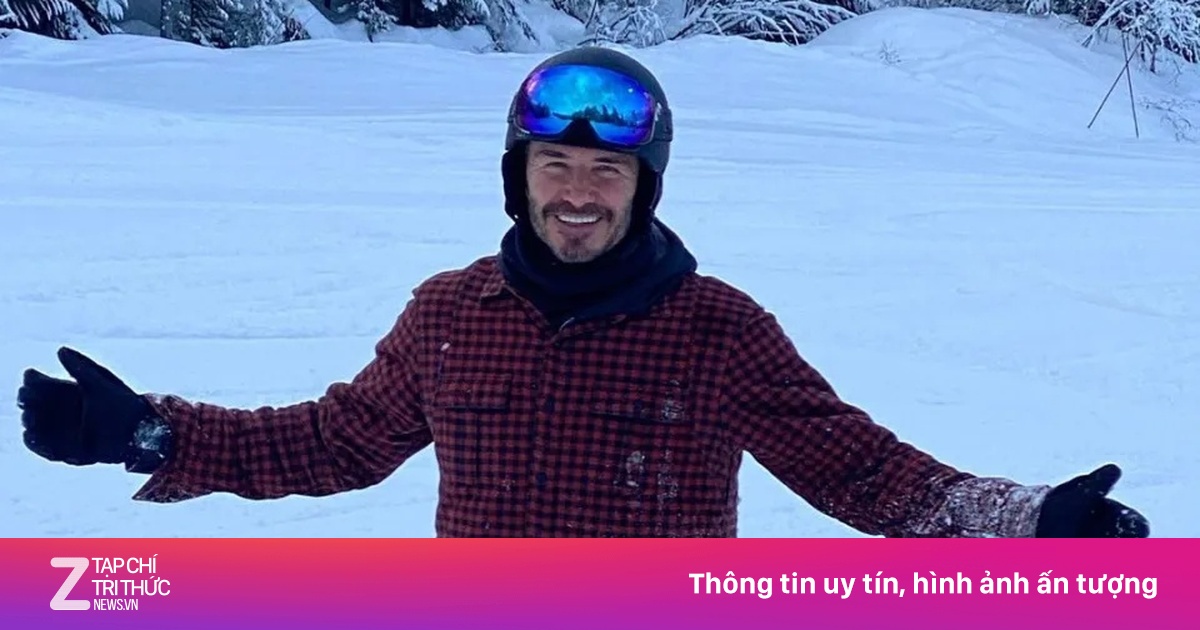 David Beckham Thể Hiện Tấm Lòng Nhân Ái Khi Cứu Người Trên Sườn Dốc Tuyết