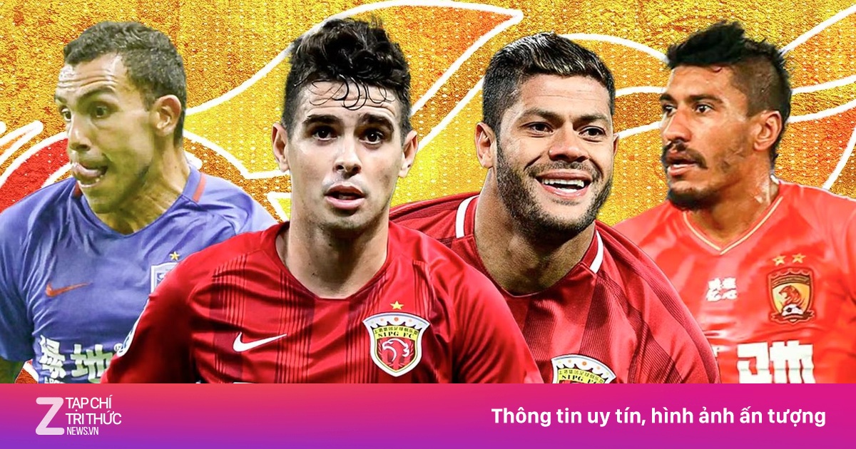 Dàn cầu thủ hưởng lương cao nhất bóng đá Trung Quốc giờ ra sao?