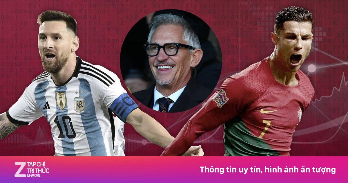 Cựu danh thủ Gary Lineker bị Ronaldo hủy theo dõi vì đánh giá Messi là số một