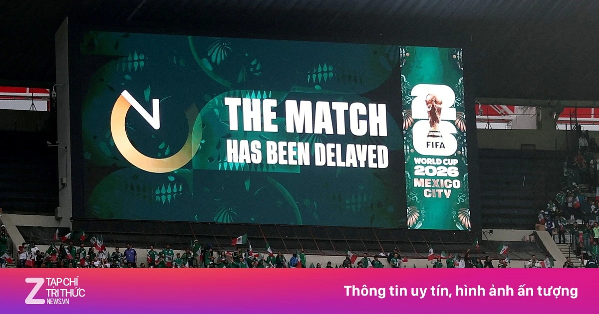 Trận Mexico - Anh bị hoãn khẩn cấp