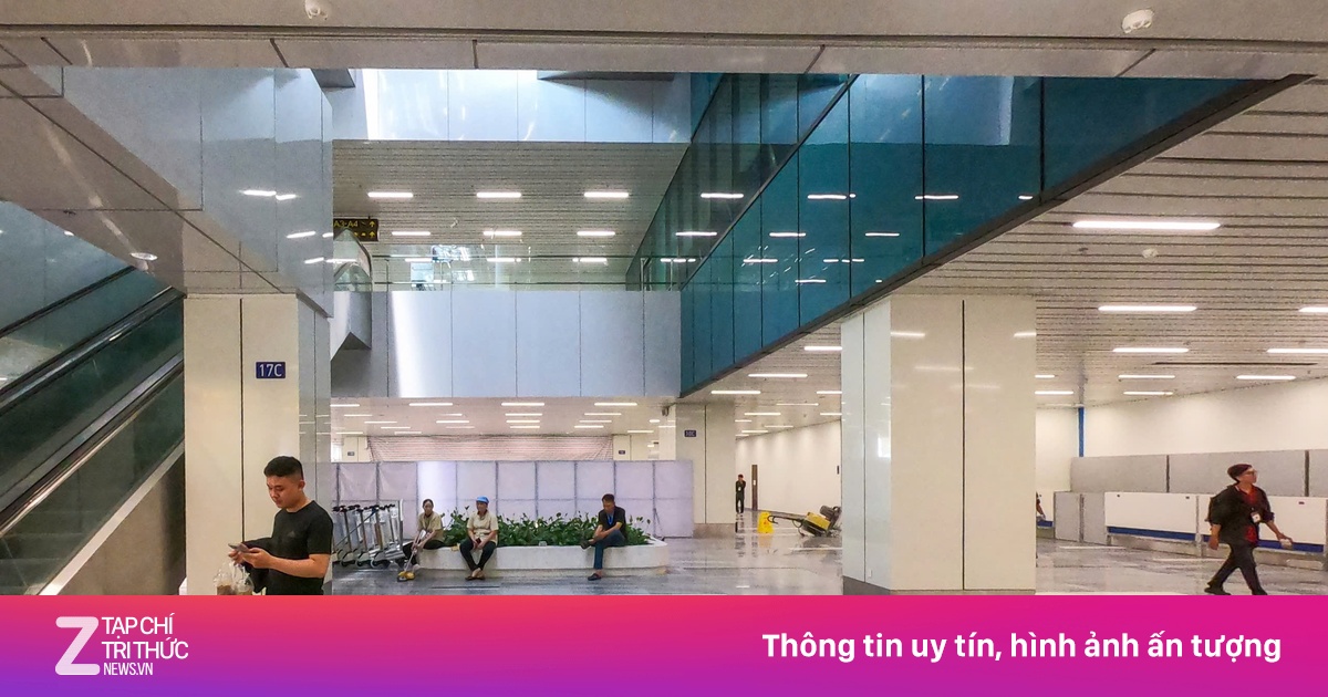 Đá lát sàn ga T3 Tân Sơn Nhất lộ khe hở, nhà thầu gấp rút hoàn thiện