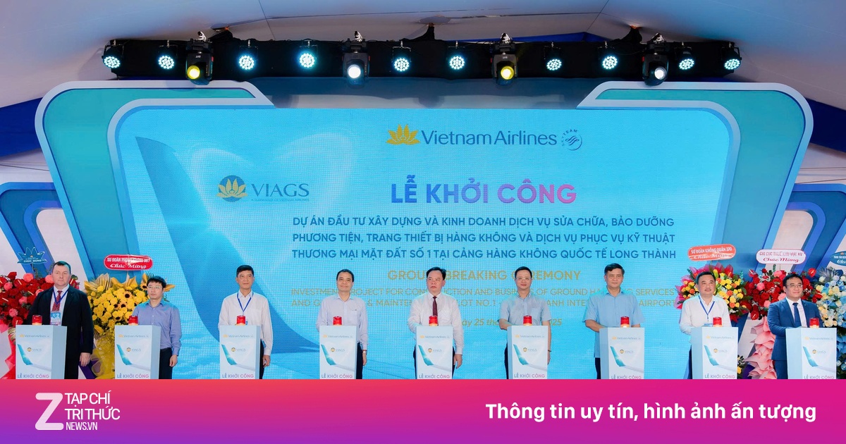 Vietnam Airlines khởi công dự án dịch vụ mặt đất ở sân bay Long Thành