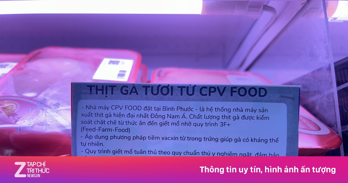 Động thái của C.P ở các chuỗi siêu thị lớn
