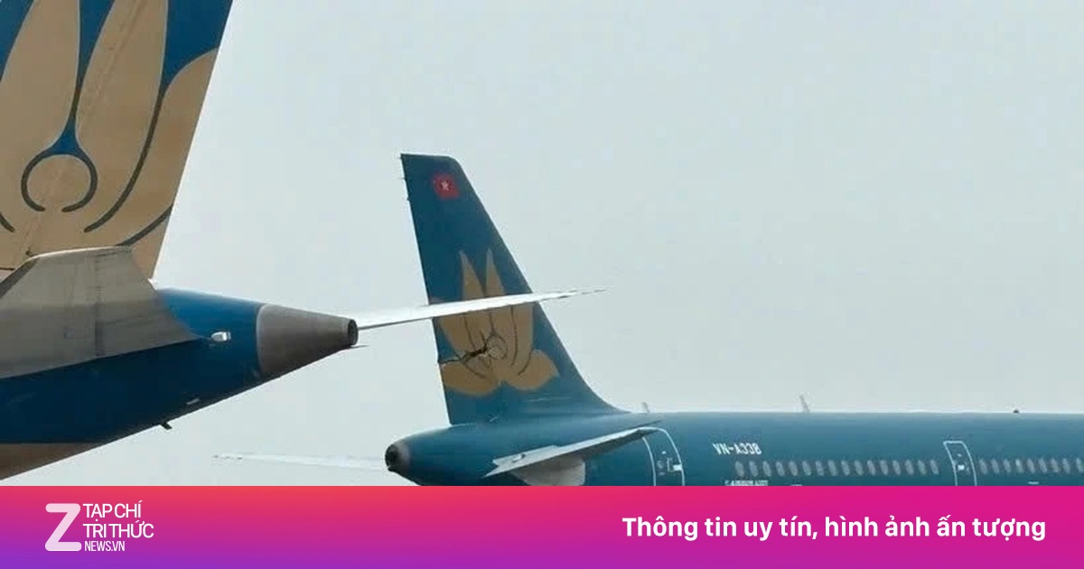 Nguyên nhân ban đầu khiến 2 máy bay va quệt ở Nội Bài