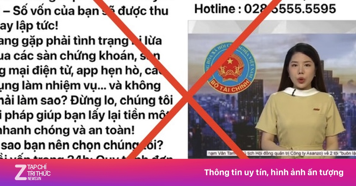 Trang Facebook có tick xanh giả mạo Bộ Tài chính để lừa đảo