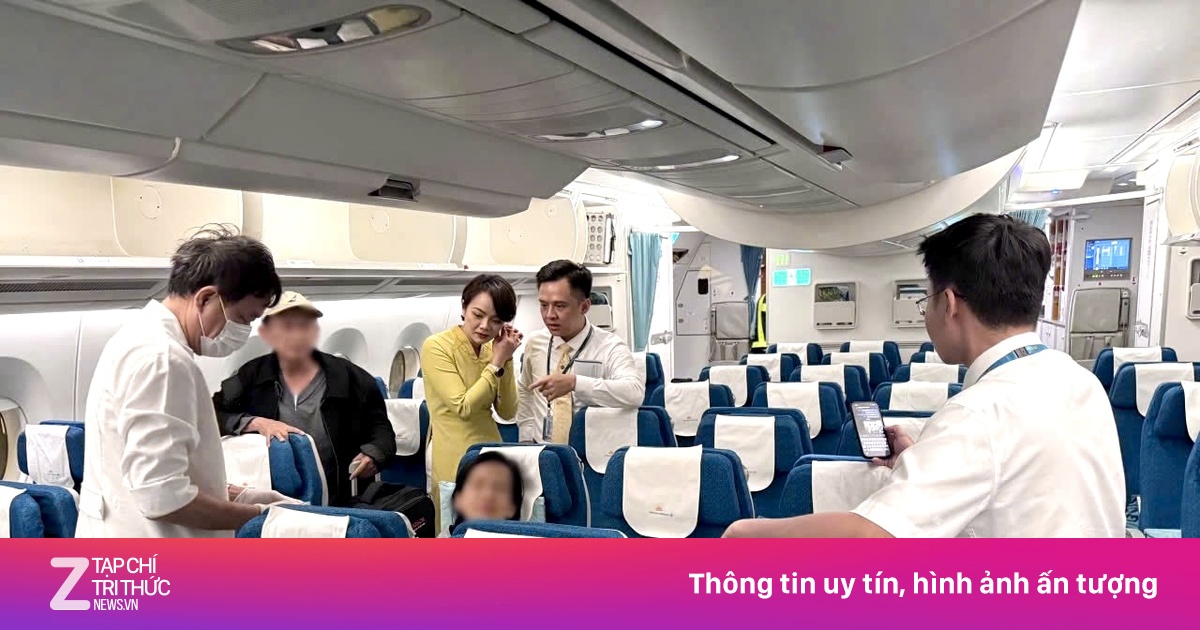 Cấp cứu thành công hành khách bất tỉnh trên chuyến bay Vietnam Airlines từ Mỹ về Việt Nam