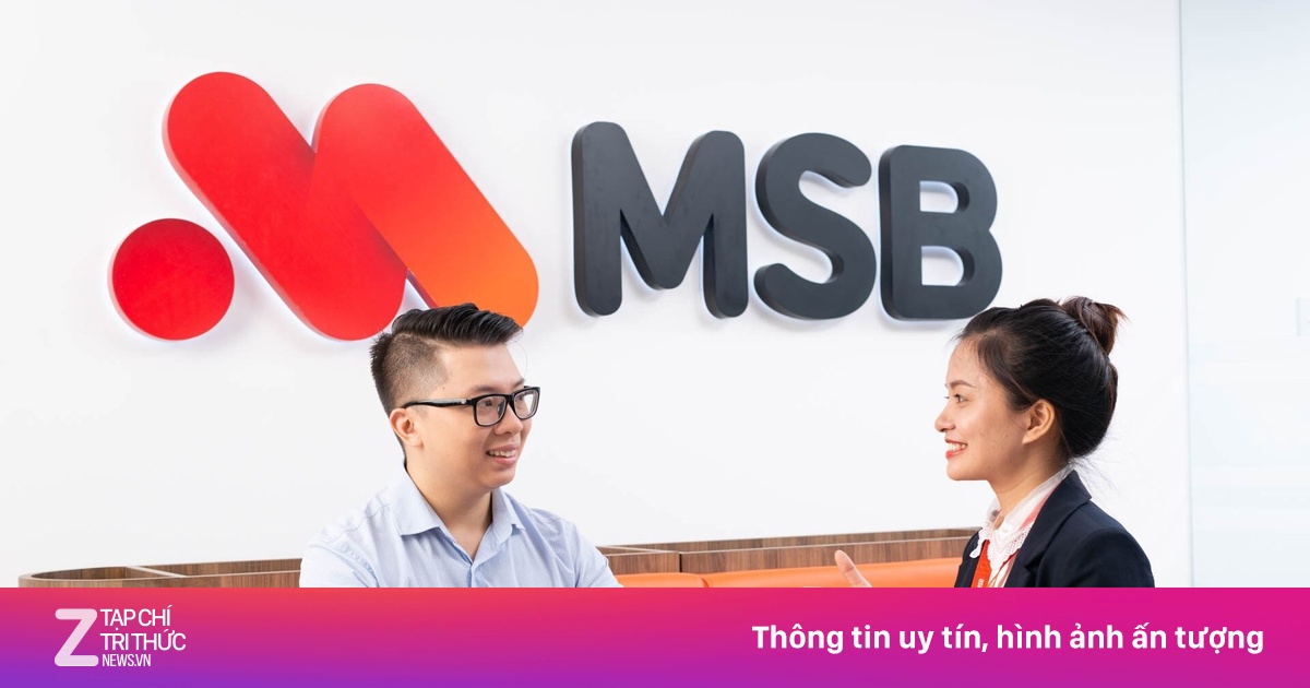 MSB dừng chuyển nhanh trên 500 triệu đồng từ 1/5/2026