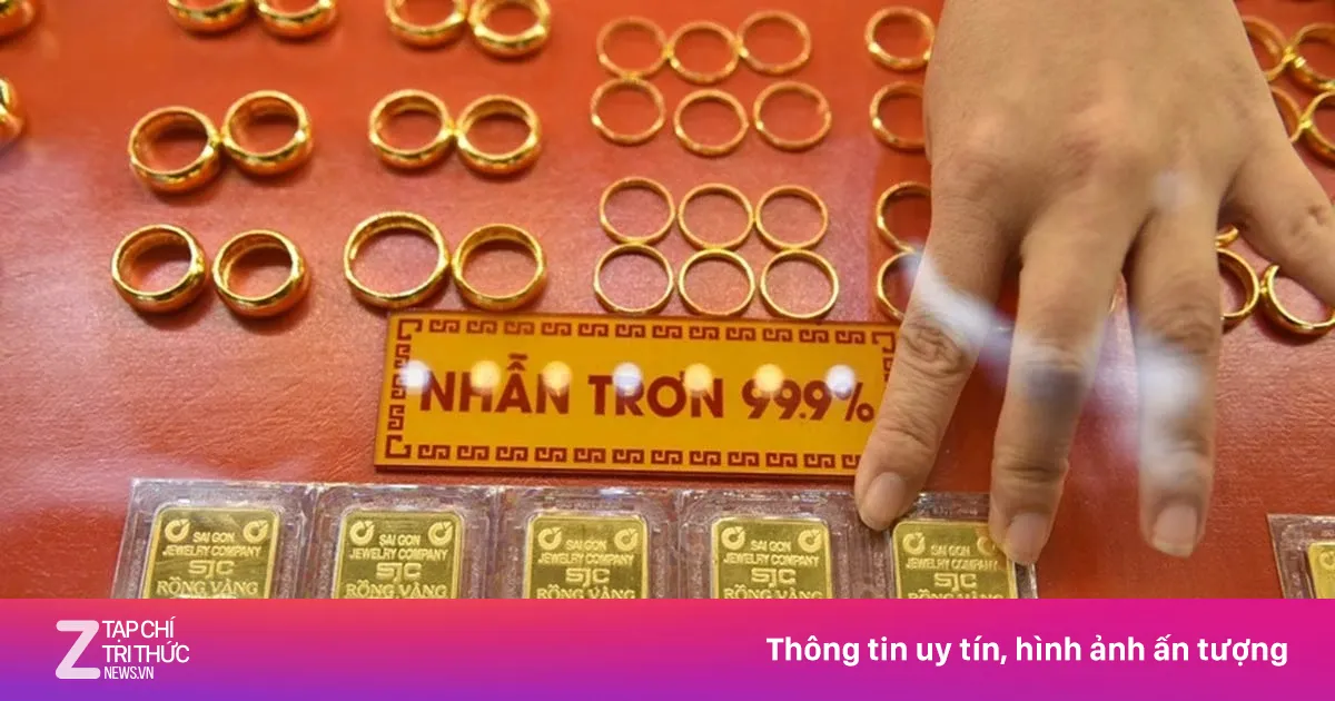 Giá vàng thấp nhất 3 tháng qua