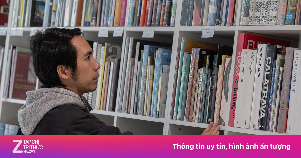 Kiến trúc sư mê sách xây thư viện khắp Hà Nội