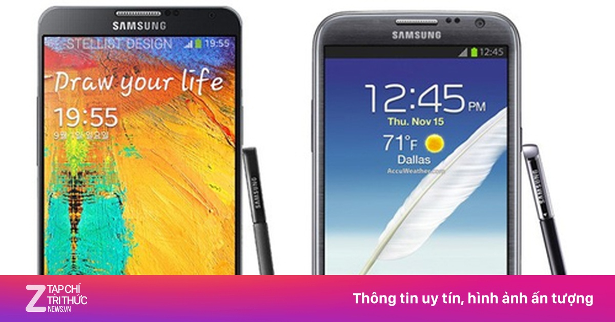 Galaxy Note III vuông hơn và mặt sau bằng da | Znews.vn