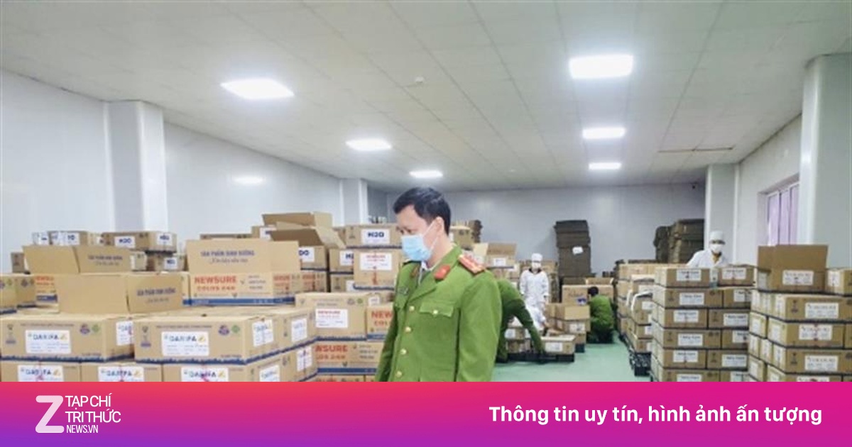 Công bố danh sách 84 sản phẩm sữa đã thu giữ trong vụ án hình sự