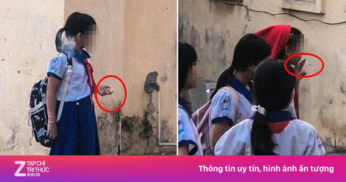 Sở GD&ĐT chỉ đạo 'nóng' vụ nhóm nữ sinh tiểu học hút thuốc lá