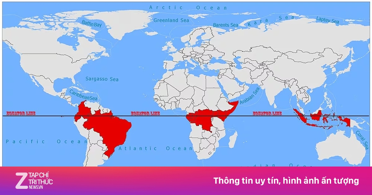 Điều gì xảy ra khi bạn đứng ngay vị trí xích đạo?